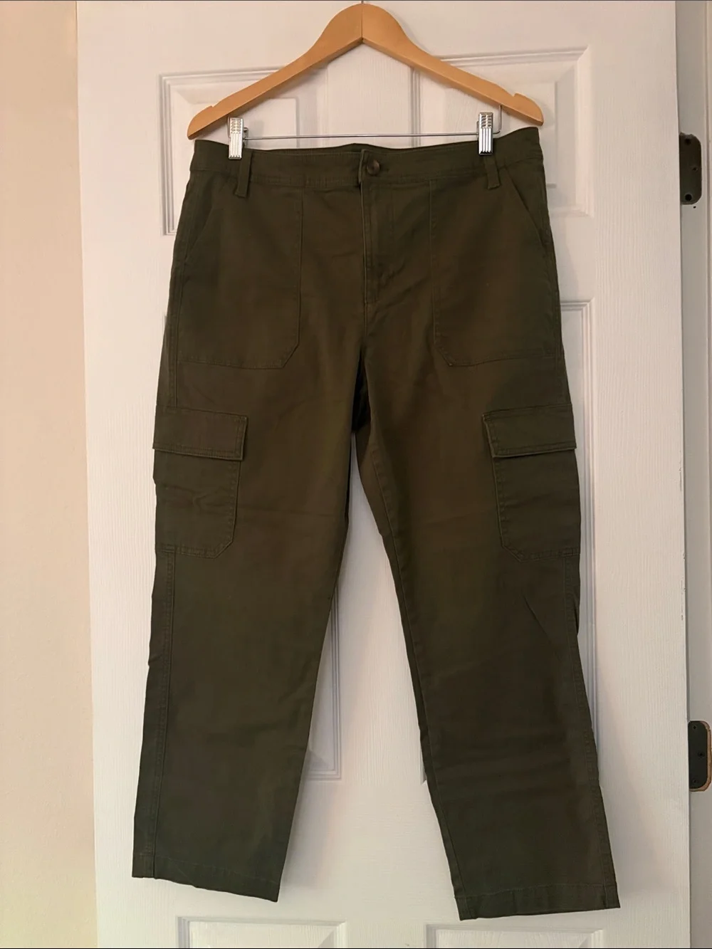 J. Crew Olive Utility Cargo Pants